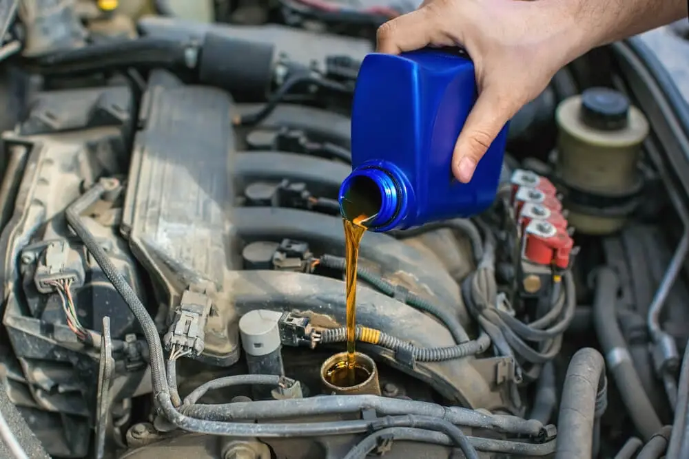 how long to let engine cool before changing oil