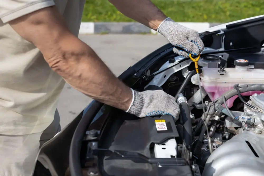 check engine oil when hot or cold